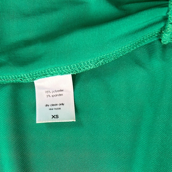 Susana Monaco Maxi Bandeau Elastic Green Dress, Size XS - Picture 12 of 14